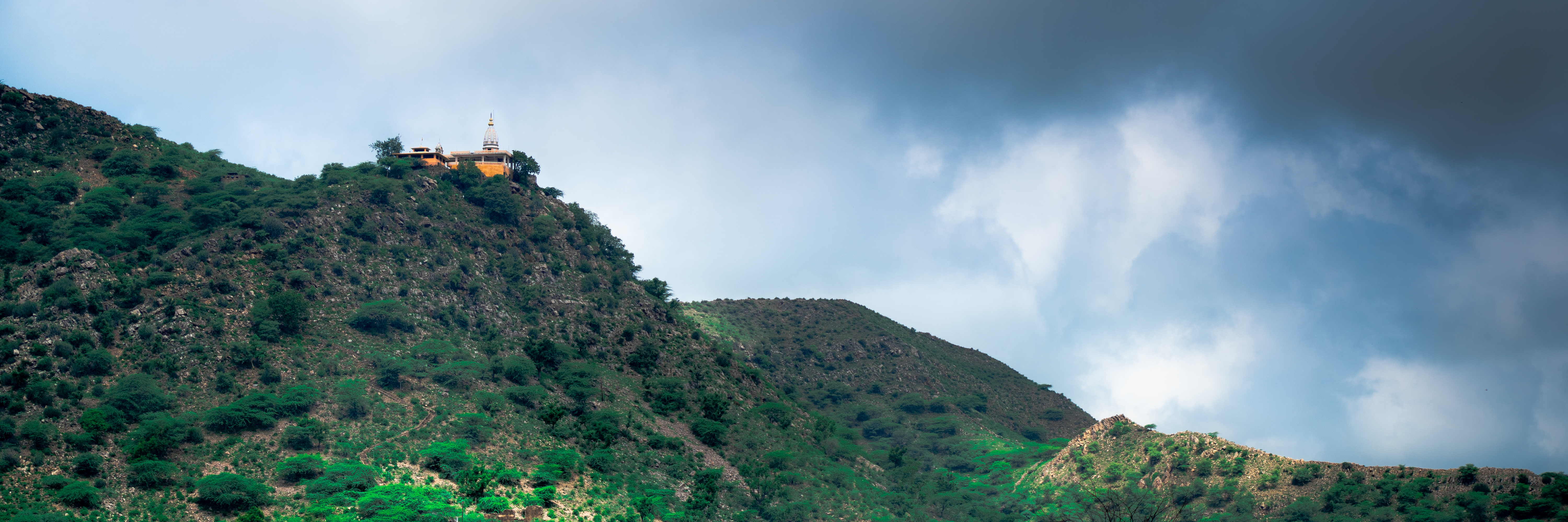 Aravalli Hills ashram cottage
